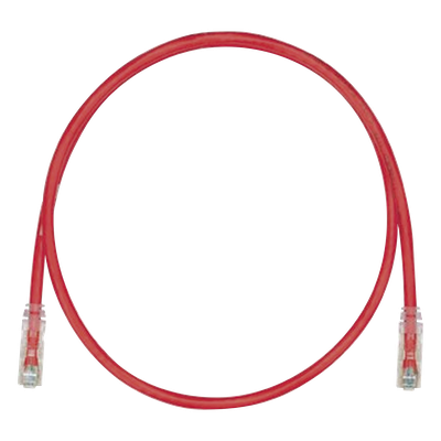 PANDUIT UTPSP5RDY - Cable de Parcheo UTP Cat6 / 24 AWG / CM / 1.52 m (5 Pies) / Rojo | SIERRA STORE