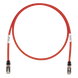 PANDUIT STP6X25RD - Patch Cord Cat6A / S/FTP Blindado / CM/LS0H / 7.62 m (25 ft) / Rojo | SIERRA STORE