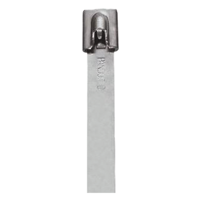PANDUIT IMLT51H-L - Brida de Acero Inoxidable / Servicio Pesado / 201 mm (7.9 in) x 7.9 mm / 890 N / 538 °C (1000 °F) / Paquete 50 pz | SIERRA STORE