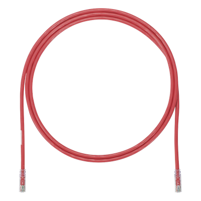 PANDUIT UTP6AX7RD - Cable de Parcheo UTP / Cat6A / 24 AWG / CM / 2.13 m (7 ft) / Rojo | SIERRA STORE