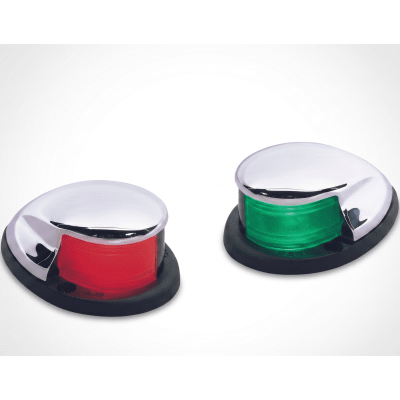 Set Luces Laterales / Montaje Horizontal / USCG 2 Millas / 12 VDC / 10 W / Eslora <20 m (65.6 ft) | SIERRA STORE