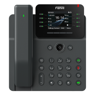 Teléfono IP / Handset Inalámbrico Bluetooth / 12 Líneas SIP / Pantalla IPS Táctil 2.8" HD / Conferencia 6 Vías / Puertos Gigabit / PoE | SIERRA STORE