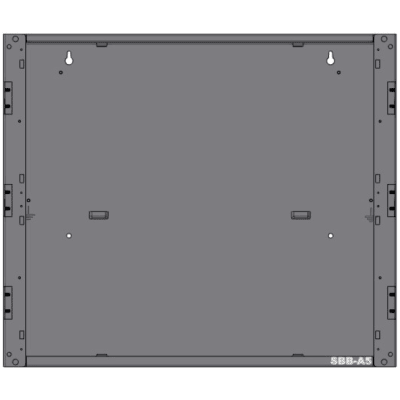 Backbox para Panel de Alarma Contra Incendio / Acero Calibre 16 / 1 Nivel / 25.41 x 20.31 x 5.50 pulgadas (64.5 x 51.6 x 14 cm) / | SIERRA STORE