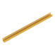 PANDUIT E4X4YL6 - Canaleta Ranurada para Fibra Óptica / 4 in Ancho x 4 in Alto / 1828.8 mm Largo / PVC Rígido / Color Amarillo / UL | SIERRA STORE