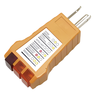 Probador de Fase. Verificador de Correcta Polarización de Fase y Neutro a Tierra. para 120 Vca | SIERRA STORE