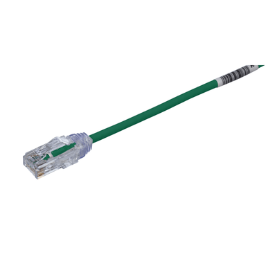PANDUIT UTP28SP0.2MGR - Cable de Parcheo UTP / Cat6 / 28AWG / 0.2m (0.66 ft) / LSZH-CM / Verde | SIERRA STORE