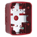 Caja de Montaje en Pared y Techo / Para Bocina y Bocina con Estrobo / Color Rojo / Compatible Serie L | SIERRA STORE
