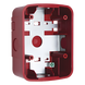 Caja de Montaje en Pared y Techo / Para Bocina y Bocina con Estrobo / Color Rojo / Compatible Serie L | SIERRA STORE