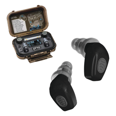 Tapones auditivos electrónicos / Detección y filtrado de voz / Atenuación 40 dB / Amplificación 5x / IP67 / 16 horas batería | SIERRA STORE