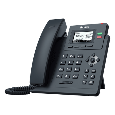 Teléfono IP / 2 Líneas SIP / Pantalla LCD 2.3" / PoE / Conferencia 5 Participantes / HD Voice | SIERRA STORE