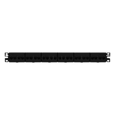 PANDUIT CP246X88BL - Panel de Parcheo / 24 Puertos / Categoría 6A / 1 UR / Plano / Negro | SIERRA STORE