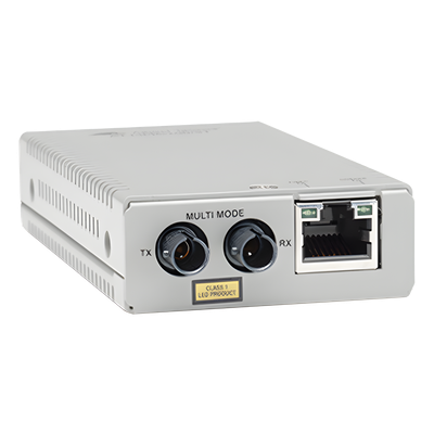 Convertidor de medios fast ethernet a fibra óptica, conector ST, multimodo (MMF), distancia hasta 2 km | SIERRA STORE