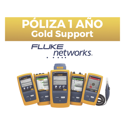 Póliza de Soporte Gold / 1 Año / Certificador de Fibra Óptica CFP-Q-ADD / Calibración Anual / Reparación y Reemplazo de Accesorios | SIERRA STORE