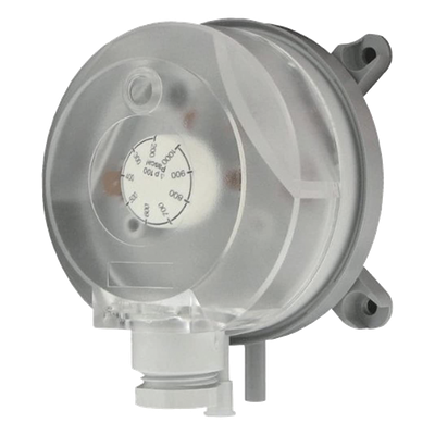 Interruptor de presión diferencial / Rango 0.20-2.00 in W.C. / SPDT 1.5 A @ 250 Vac / Prensaestopa / Kit instalador | SIERRA STORE