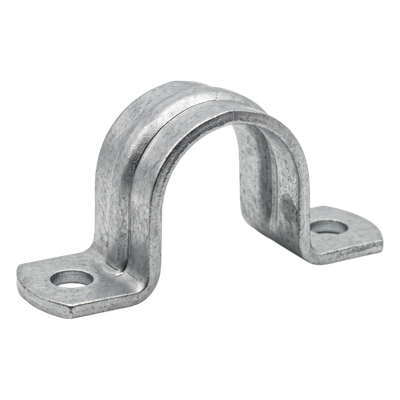 Abrazadera Tipo Omega / Conduit Pared Gruesa 4" (102 mm) / Acero Pregalvanizado / Fijación Tornillo #12 / 0.18 kg | SIERRA STORE