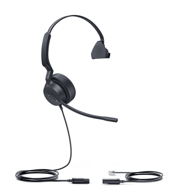 Diadema Analógica / Conexión QD a RJ9 / Micrófono Antiruido / Audio HD de Banda Ancha / ActiveProtection / Brazo 300° | SIERRA STORE