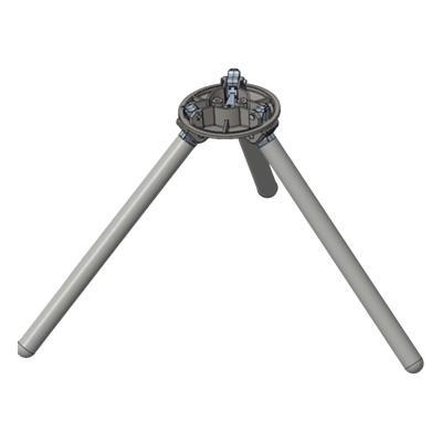 HIKVISION 190313359 - Kit de Tubos para Torniquete / Acero Inoxidable / 50 cm (1.64 ft) de Largo / Base Tripoide / Compatible | SIERRA STORE