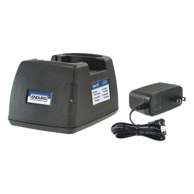 Cargador rápido de escritorio / Entrada 100-240 VCA / LED indicador por posición / Anti-sobrecarga / Compatible HYTERA y HARRIS | SIERRA STORE