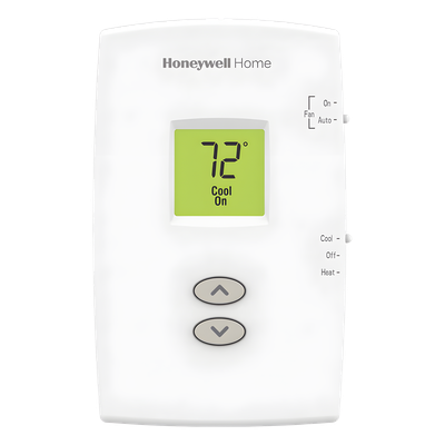 Termostato No Programable / 1 Etapa Calor/Frío / Alimentación 20-30 VAC o Baterías AAA / Terminales R, RC, C, W, Y, G, O, B / Formato | SIERRA STORE