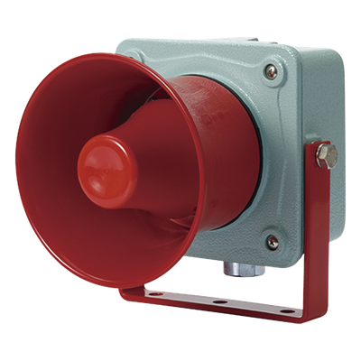 Sirena Electrónica Industrial / 120 dB / 24 VCD / IP66 / Aluminio / -30°C a +50°C / PF 1/2' | SIERRA STORE