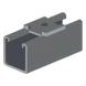 Tope Unicanal / Muesca para Tornillo 1/2" (13 mm) / Acabado Resistente a Corrosión / Diseño Ergonómico | SIERRA STORE