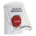 Botón Multipropósito / Texto Salida de Emergencia / Llave para Restablecer / Bocina de Alarma Integrada / Tapa de Policarbonato / 2 | SIERRA STORE
