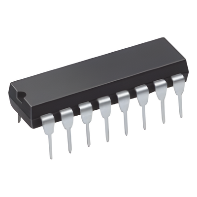 Circuito Integrado / Doble Contador Binario 4 Etapas / DIP-14 / 27 MHz / -55°C a 125°C | SIERRA STORE