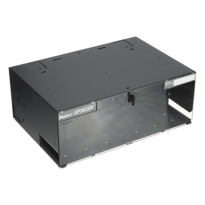 PANDUIT FRME4 - Panel de Distribución de Fibra Óptica, Acepta 12 Placas FAP o FMP, Bandeja Deslizable e Inclinable Hacia Abajo, Hasta | SIERRA STORE