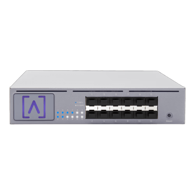 Switch de Distribución / 12 Puertos SFP+ / 10 Gbps por Puerto / 240 Gbps Switching / 120 Gbps Throughput / Gestión Cloud / Bluetooth / | SIERRA STORE