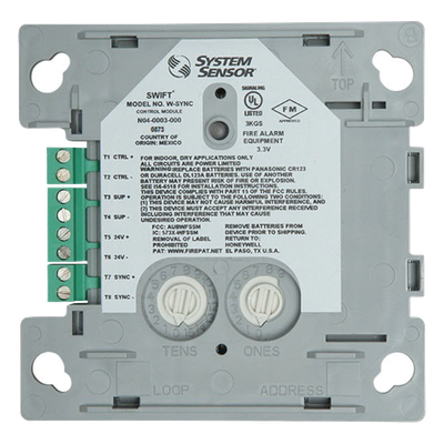 Módulo de Sincronización Inalámbrico / Frecuencia 902-928 MHz / Malla en Cascada / Hasta 50 Dispositivos / Paneles Notifier | SIERRA STORE