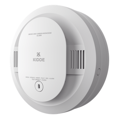 Alarma Combinada de Humo y CO / Sensor Fotoeléctrico y Electroquímico / Alimentación por Baterías AA / Función Hush / Vida Útil 10 Años | SIERRA STORE