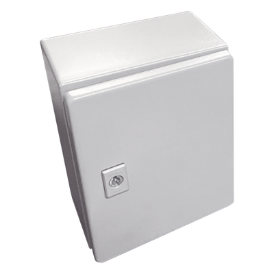 Gabinete de Acero / NEMA 4 IP66 / 40x50x20 cm / 15.7x19.7x7.9 pulgadas / Platina Incluida / Certificado UL | SIERRA STORE
