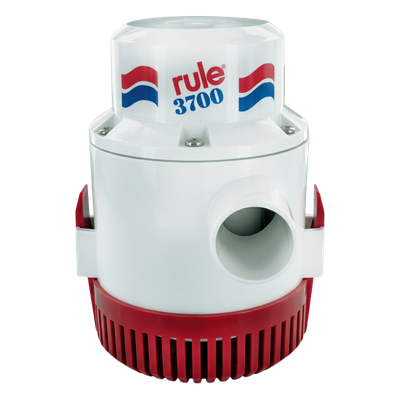 Bomba de Achique Sumergible / 3,700 GPH / 12V CD / Ejes de Acero Inoxidable / Protección Térmica TCO / Salida 1-1/2 pulg (38 mm) | SIERRA STORE