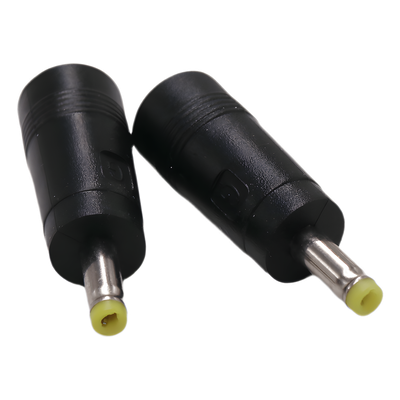 Adaptador DC / Entrada Hembra 5.5 x 2.1 mm / Salida Macho 4.0 x 1.7 mm / Longitud 35-40 mm / Contacto Resorte Tipo Diapasón | SIERRA STORE