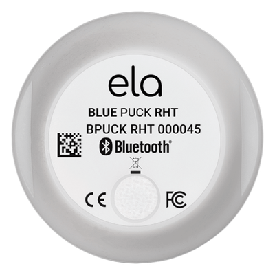 Sensor BLE de Temperatura y Humedad / Rango -40°C a +85°C / Alcance 500 m (1640 ft) / IP65 / Autonomía 18 Años / NFC | SIERRA STORE