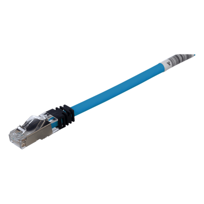 PANDUIT STP6X0.5MBU - Patch Cord Cat6A / Blindado S/FTP / CM/LSZH / 0.5 m (1.64 ft) / Azul | SIERRA STORE