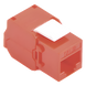 LINKEDPRO BY EPCOM LP-KJ-516-TTRD - Módulo Jack Keystone / Cat5e / Toolless / Terminación 180° / RJ45 / Sin Blindaje / Color Rojo | SIERRA STORE
