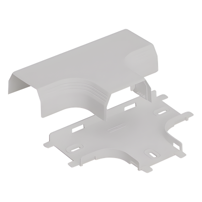 PANDUIT T45TIW - Accesorio en T para Canaleta / PVC Rígido / UL94V-0 / 0 a 50°C / Blanco Mate / Voz, Video, Fibra | SIERRA STORE