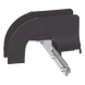 PANDUIT PWBSPJ2BL - Bajada de Cable / 2 in / Control de Radio de Curvatura / Acero con Recubrimiento en Polvo / Negro | SIERRA STORE