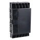 Caja de Empalme de Fibra Óptica / IP65 / Aérea / 144 Empalmes / 6 Charolas / 4 Entradas 4-16 mm / -40°C a +65°C / 13.8x8.3x4.3 in | SIERRA STORE