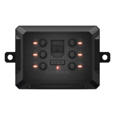 Caja de control / 6 salidas / 30 A por salida / 100 A total / IPX7 / Inalámbrico / 5″ x 1″ x 3″ | SIERRA STORE