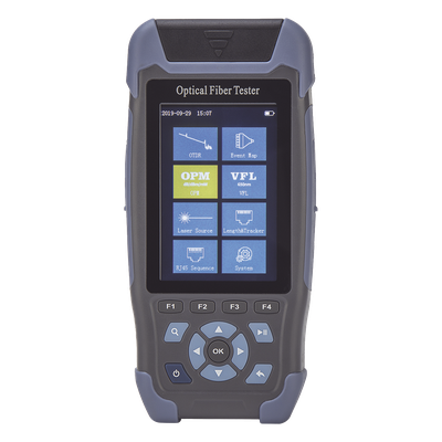 LINKEDPRO BY EPCOM LP-M-OTDR - Mini OTDR / Fibra Óptica Monomodo / 1310 nm y 1550 nm / Rango Dinámico 24 dB/22 dB / Distancia 64 km | SIERRA STORE