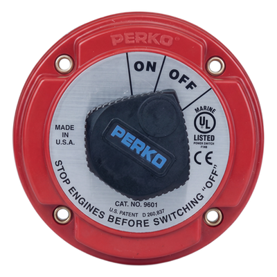 Interruptor de Desconexión de Batería Marina / 250 A Continuos / 360 A Intermitentes / 6-32 VCC / Encendido Protegido / Desconexión de | SIERRA STORE