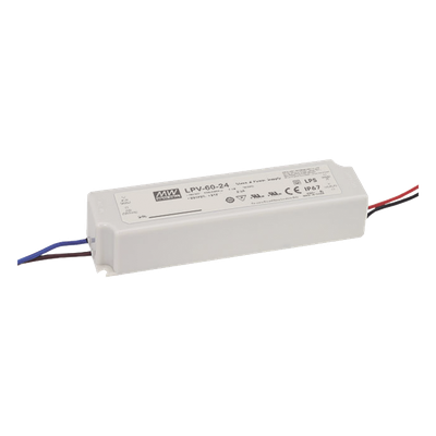 Fuente de poder LED / 60W / 24VDC / 2.5A / IP67 / 162.5x42.5x32mm / 6.4x1.67x1.26in | SIERRA STORE