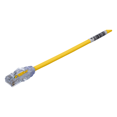 PANDUIT UTP28X2YL - Cable de Parcheo UTP / Cat6A 500 MHz / 28 AWG Diámetro Reducido 4.7 mm / Doble Clasificación CM/LSZH / PoE IEEE | SIERRA STORE