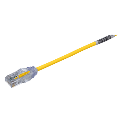 PANDUIT UTP28SP25YL - Cable de Parcheo UTP Cat6 / 28AWG Diámetro Reducido / 7.62 m (25 ft) / 250 MHz / Doble Clasificación CM/LSZH / | SIERRA STORE