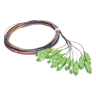 LINKEDPRO BY EPCOM LP-FO-SM-PIG-12-SCA - Kit de Pigtails / Monomodo G.657A2 / SC/APC / 2 m (6.56 ft) / 900 µm / 12 Piezas | SIERRA STORE