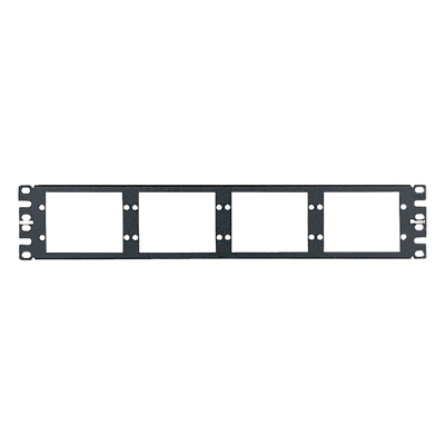 PANDUIT CFAPPBL2 - Patch Panel de Fibra Óptica / 2UR / 8 Placas Acopladoras / 19" EIA / 1.58 x 0.29 x 0.04 ft | SIERRA STORE