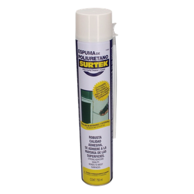 Espuma de Poliuretano / Capacidad 750 ml / Aplicación Invertida / Multiusos / NOM 018 STPS 2015 | SIERRA STORE