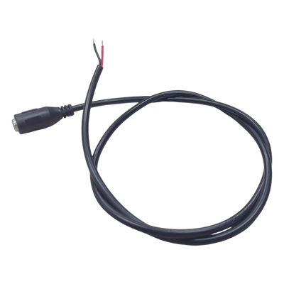 Cable de Alimentación DC / Conector Hembra 5.5 mm x 2.1 mm / Puntas Libres / 60 cm (23.6 Pulgadas) / 22 AWG / 12 VCC | SIERRA STORE